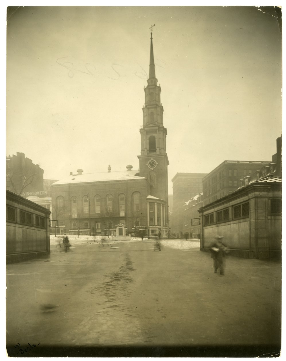 Park Street Church, USA, ca. 1902-10 door Jessie Tarbox Beals