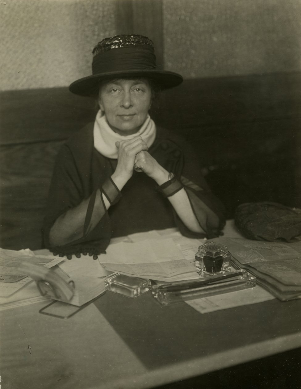 Rachel Crothers, ca. 1905-18 door Jessie Tarbox Beals