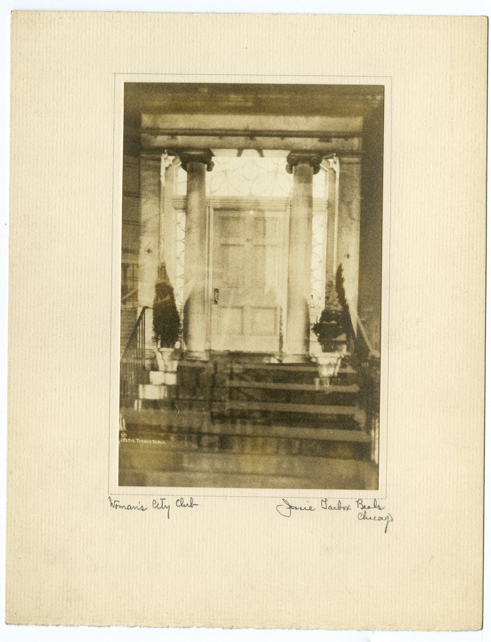 Vrouwenstad Club, Boston, VS, ca. 1902-10 door Jessie Tarbox Beals