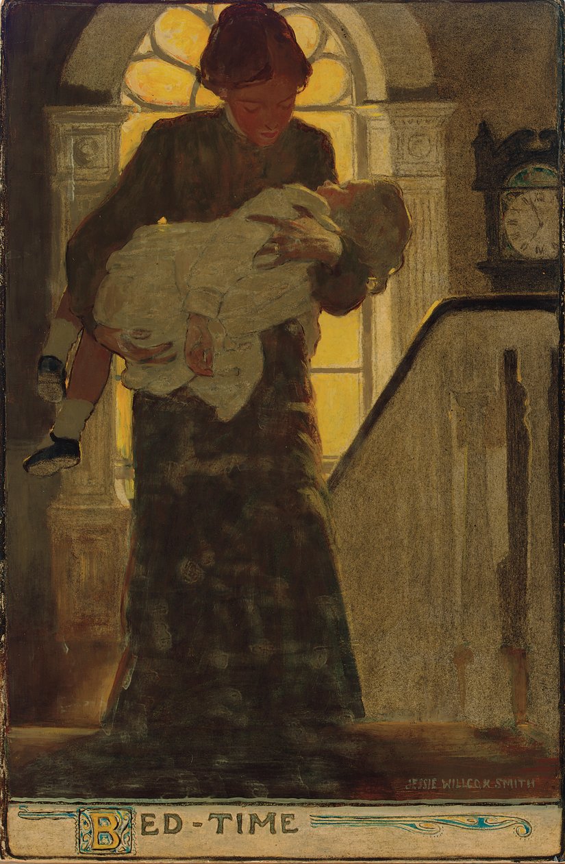 Bedtijd, c.1902 door Jessie Willcox Smith