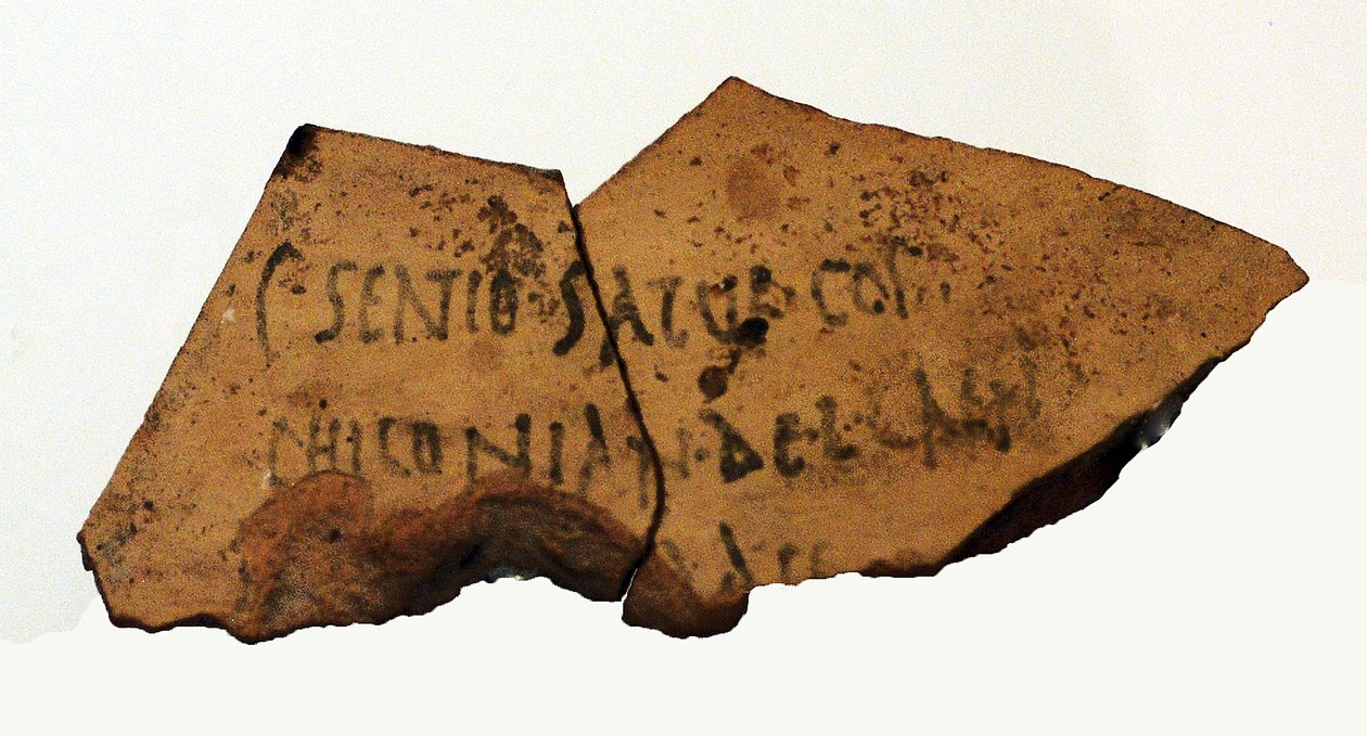 Herodes scherf van Masada door Jewish School