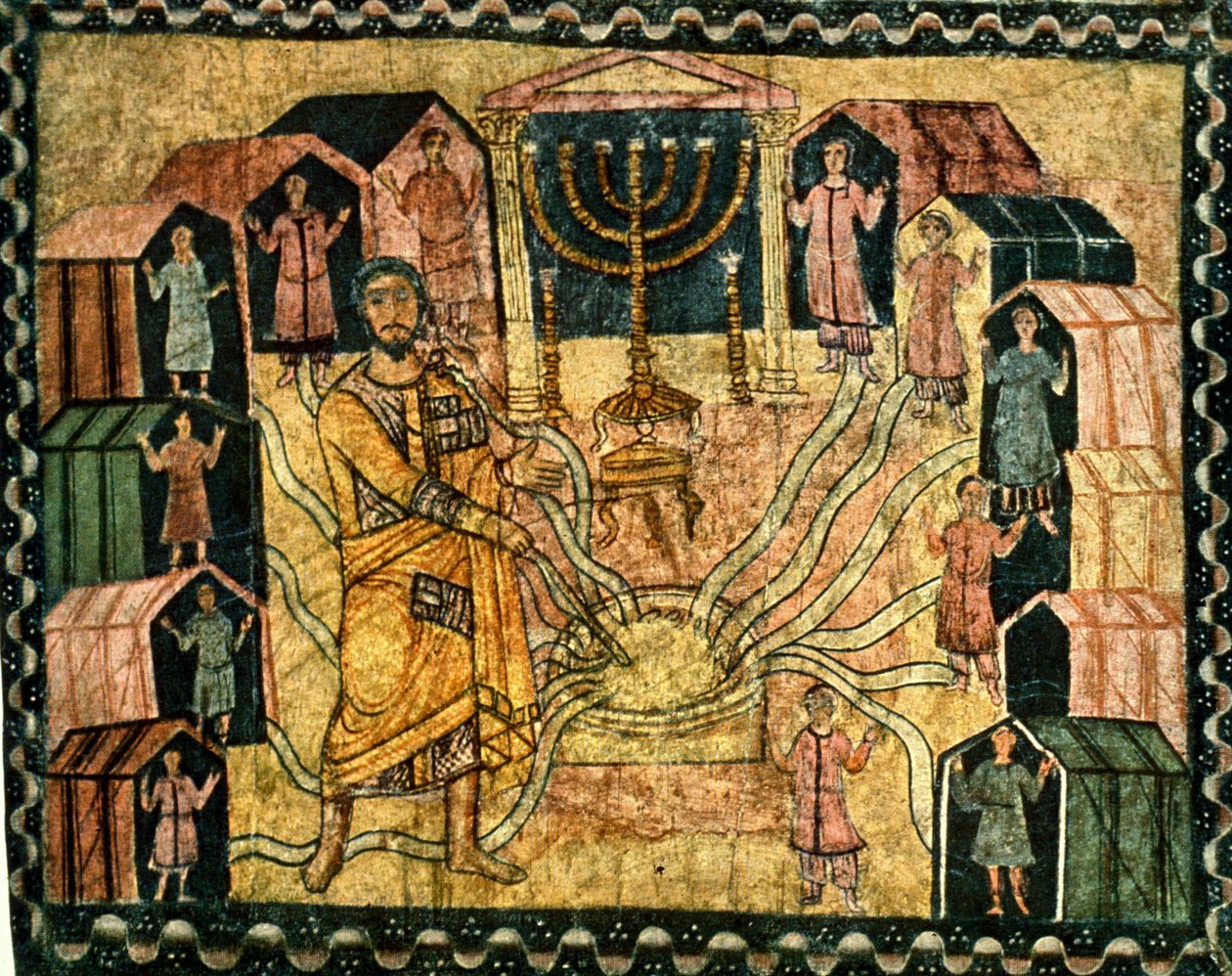 Het kampement bij Beer en de wonderbaarlijke bron door Jewish School
