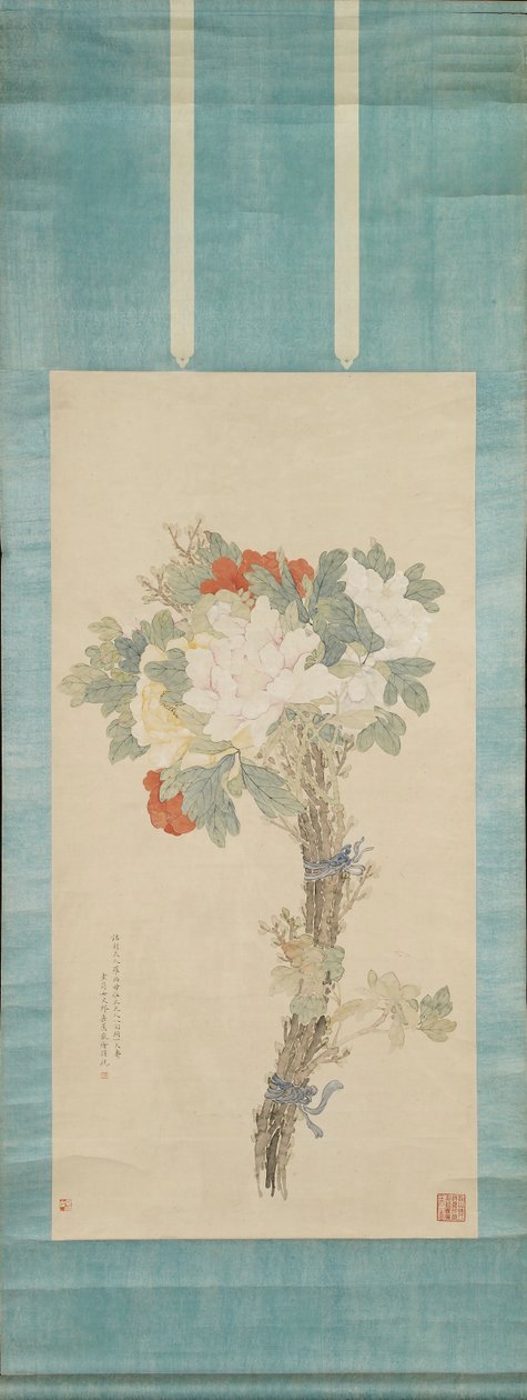 Boeket van pioenen, 1891-1908 door Jiahui Miao