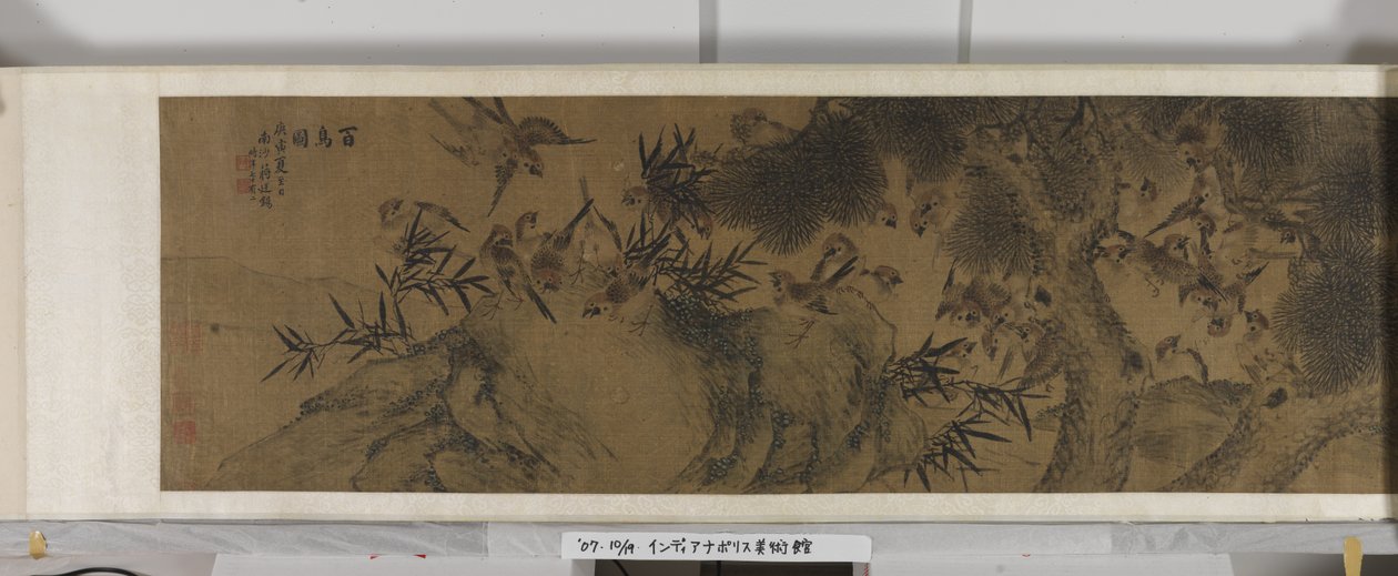 Honderd vogels door Jiang (after) Tingxi
