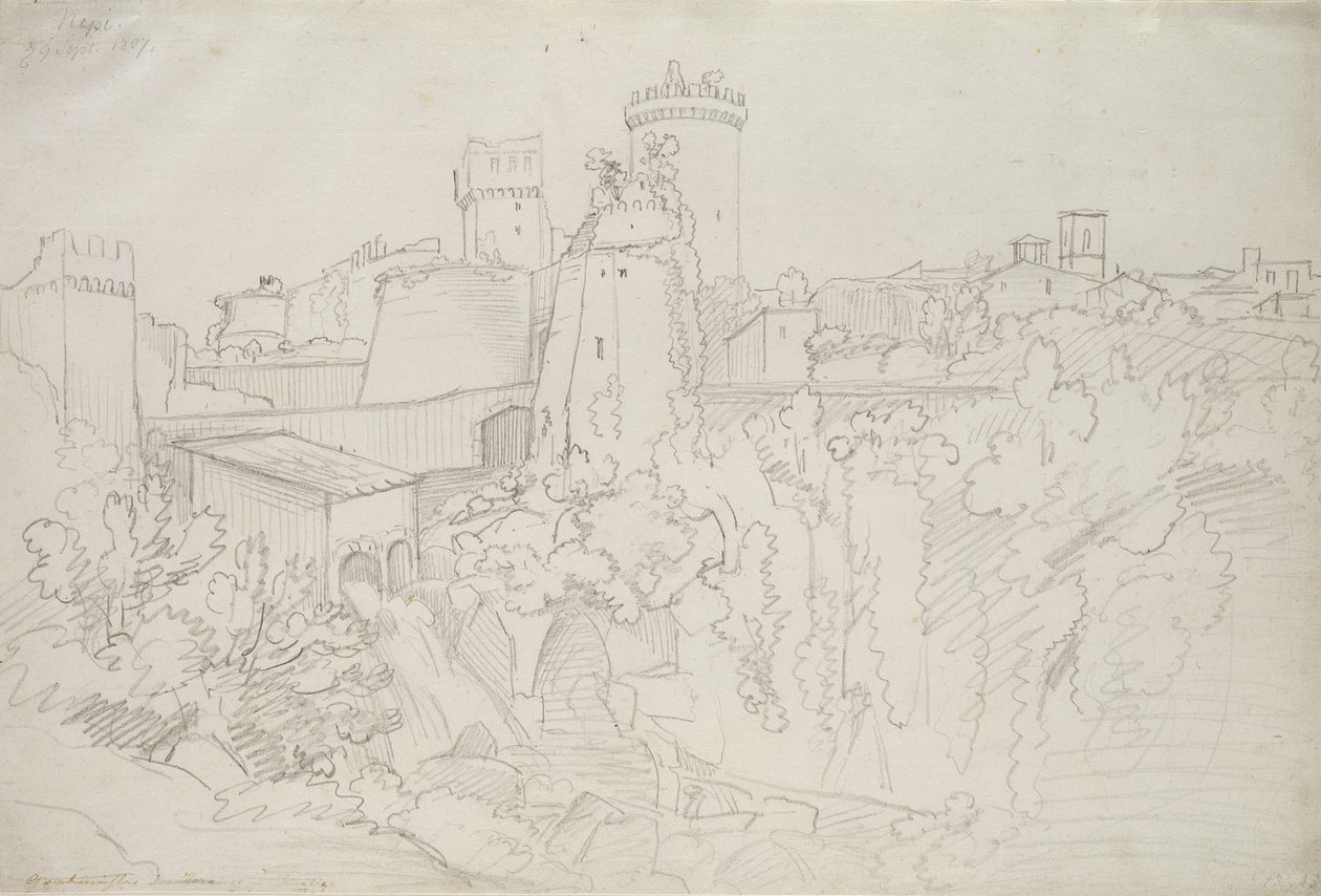 De Muren en Torens van Nepi, 1807 door Joachim Faber