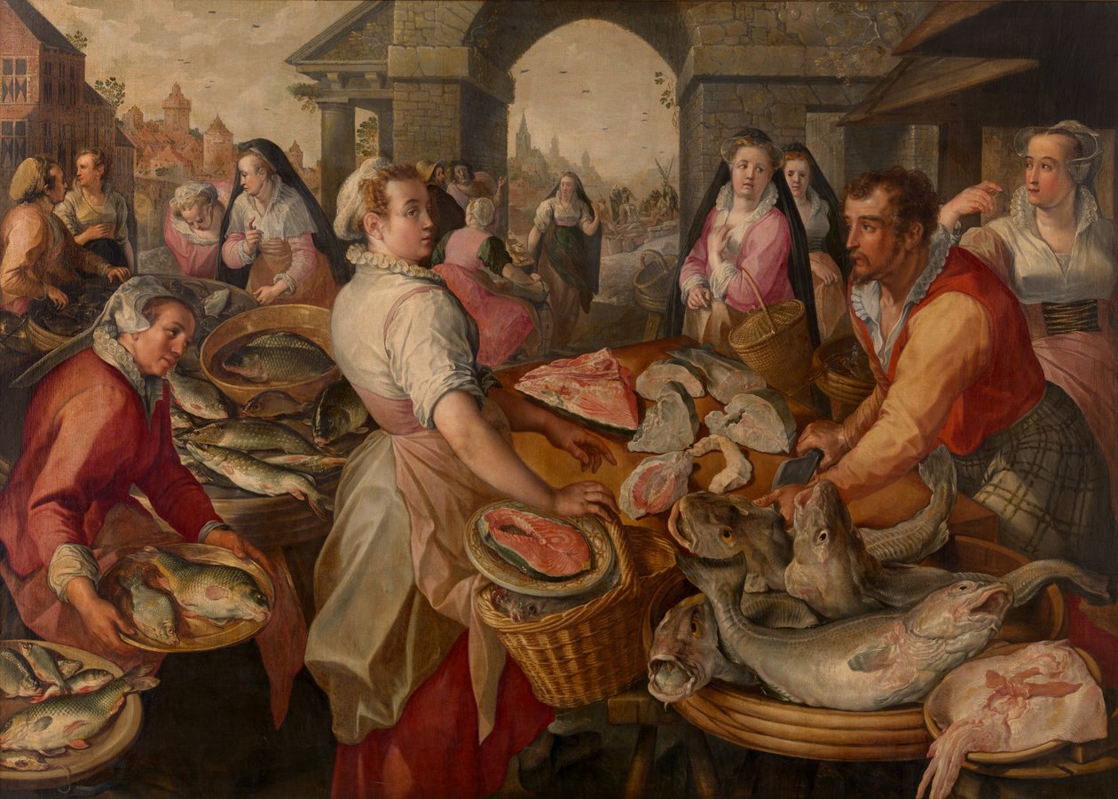  door Joachim Beuckelaer or Bueckelaer