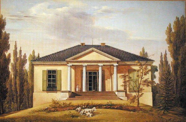 Landhuis door Joachim Faber