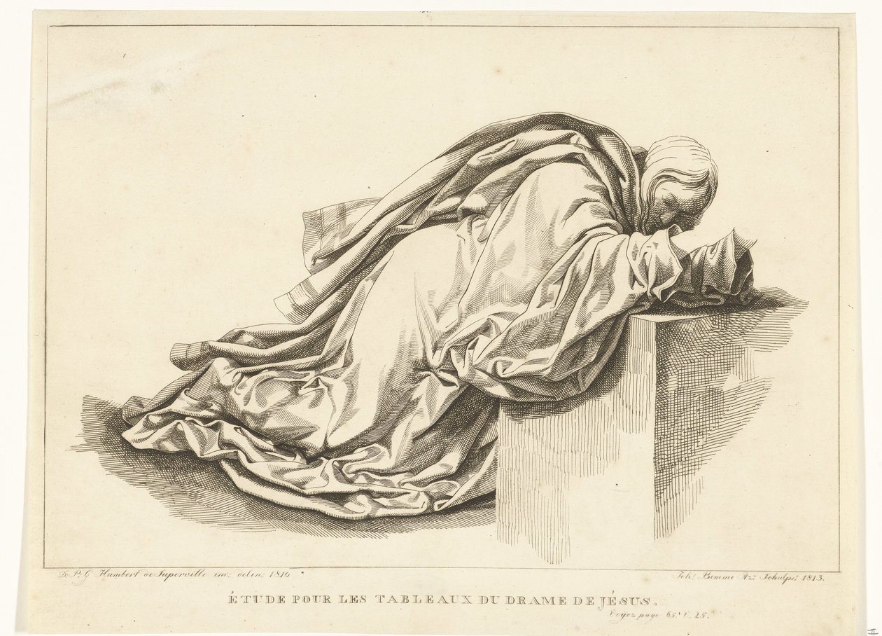 Geknielde figuur door Joannes Bemme