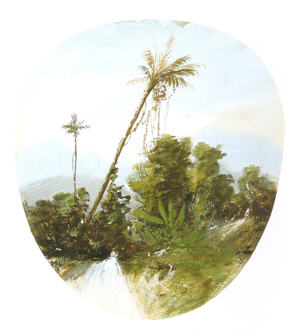 Landschap door Joaquim Jose Insley Pacheco