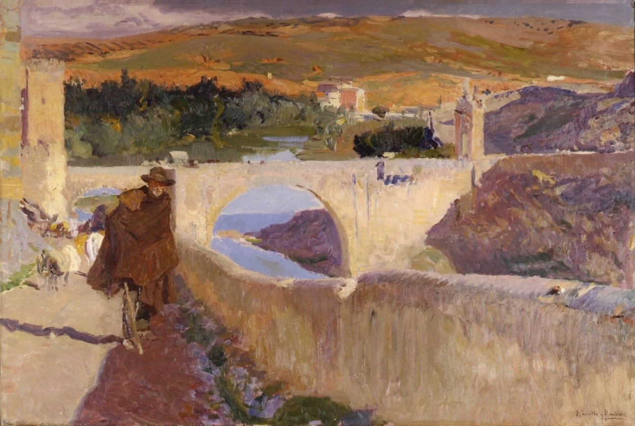 De blinde van Toledo door Joaquín Sorolla