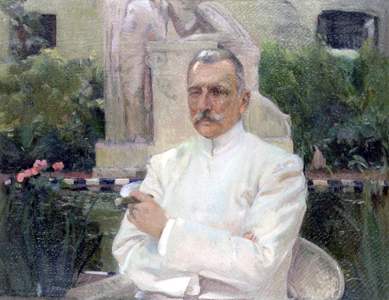 Portret van Amalio Gimeno door Joaquín Sorolla