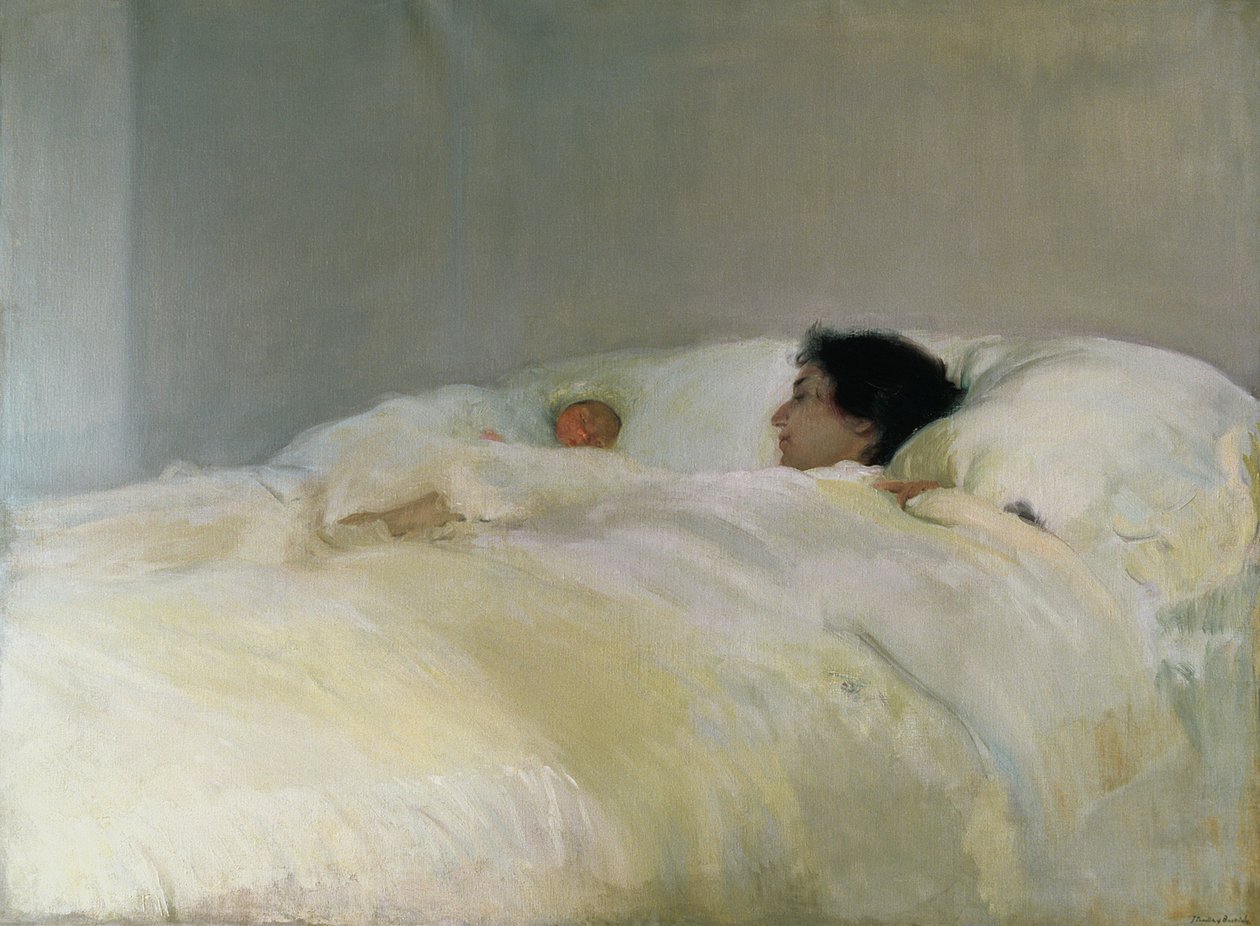 Moeder door Joaquin Sorolla