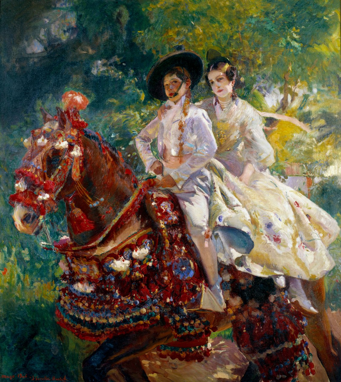 De terugkeer van de Feria door Joaquín Sorolla