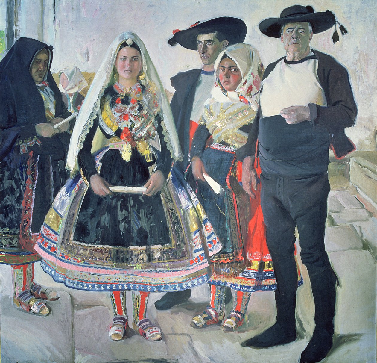 Typische Lagarteranen door Joaquin Sorolla y Bastida