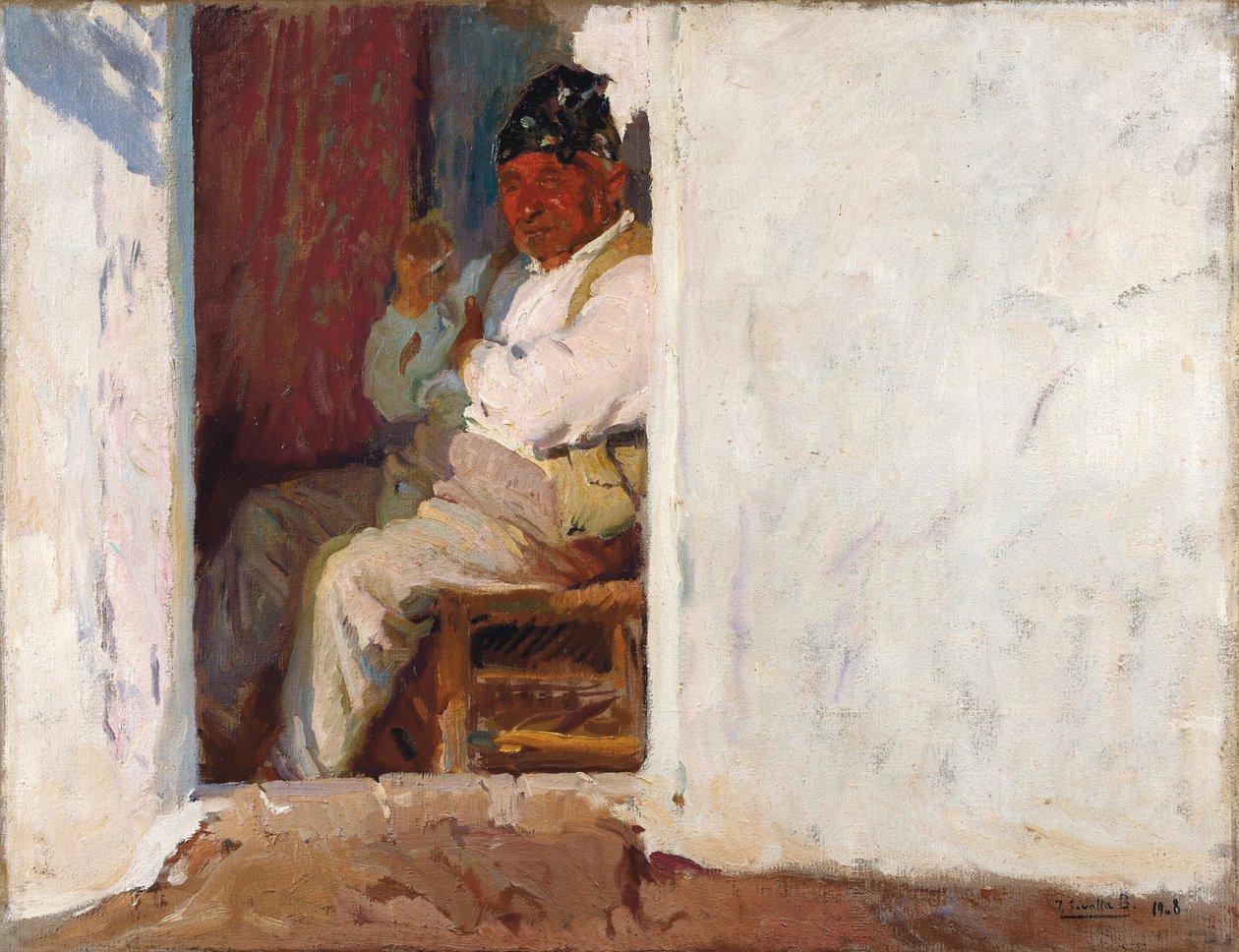 Oom Pancha, 1907 door Joaquín Sorolla
