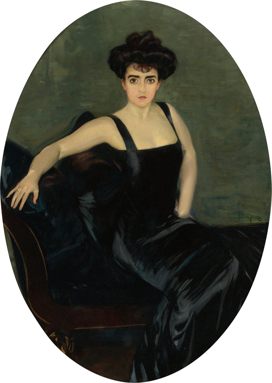 Portret van mevrouw Esperanza Conill de Zanetti door Joaquín Sorolla