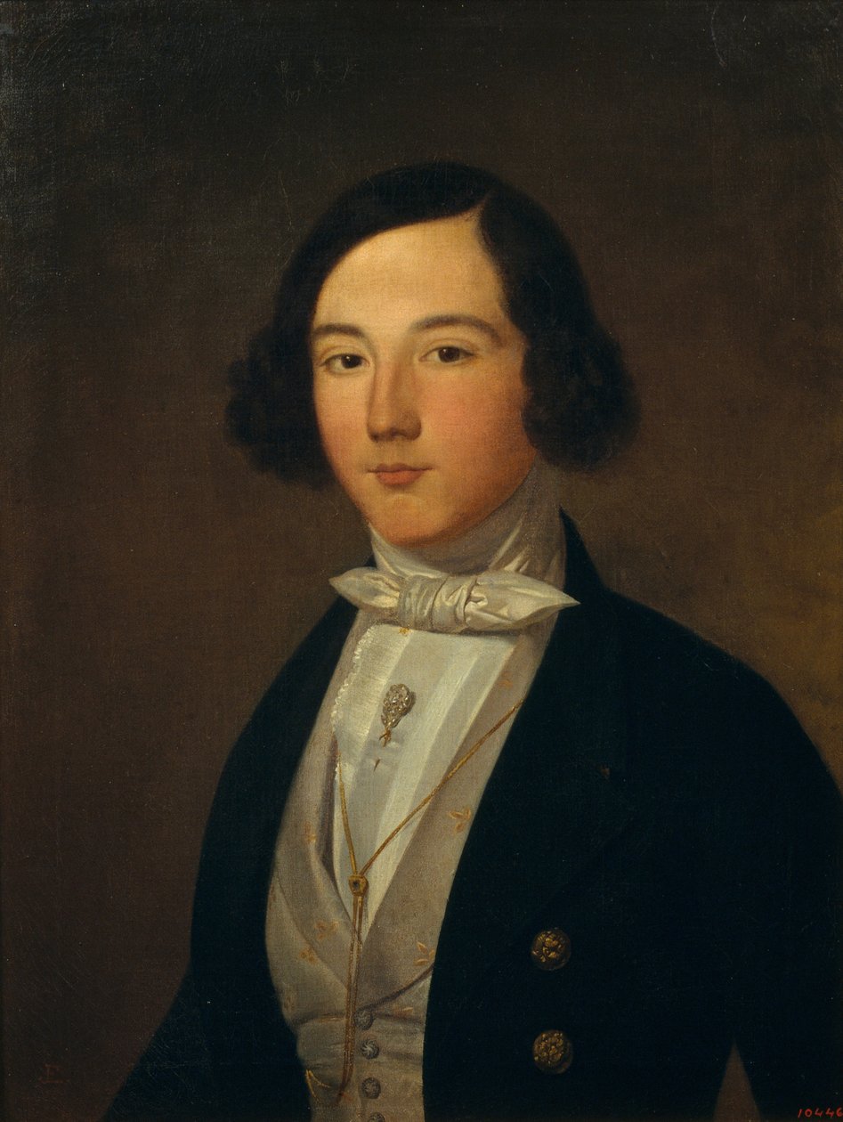 Portret van Octavi Carbonell i Sanroman door Joaquín Espalter y Rull