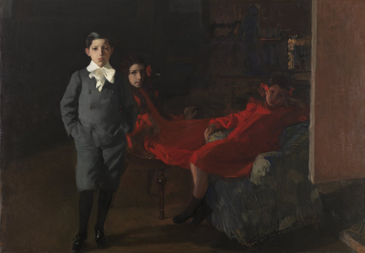 Mijn Kinderen door Joaquín Sorolla