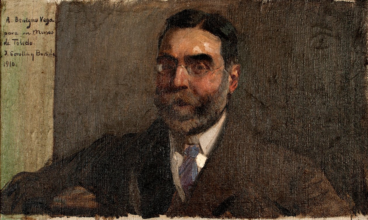 Portret van de Markies van Vega-Inclán door Joaquín Sorolla
