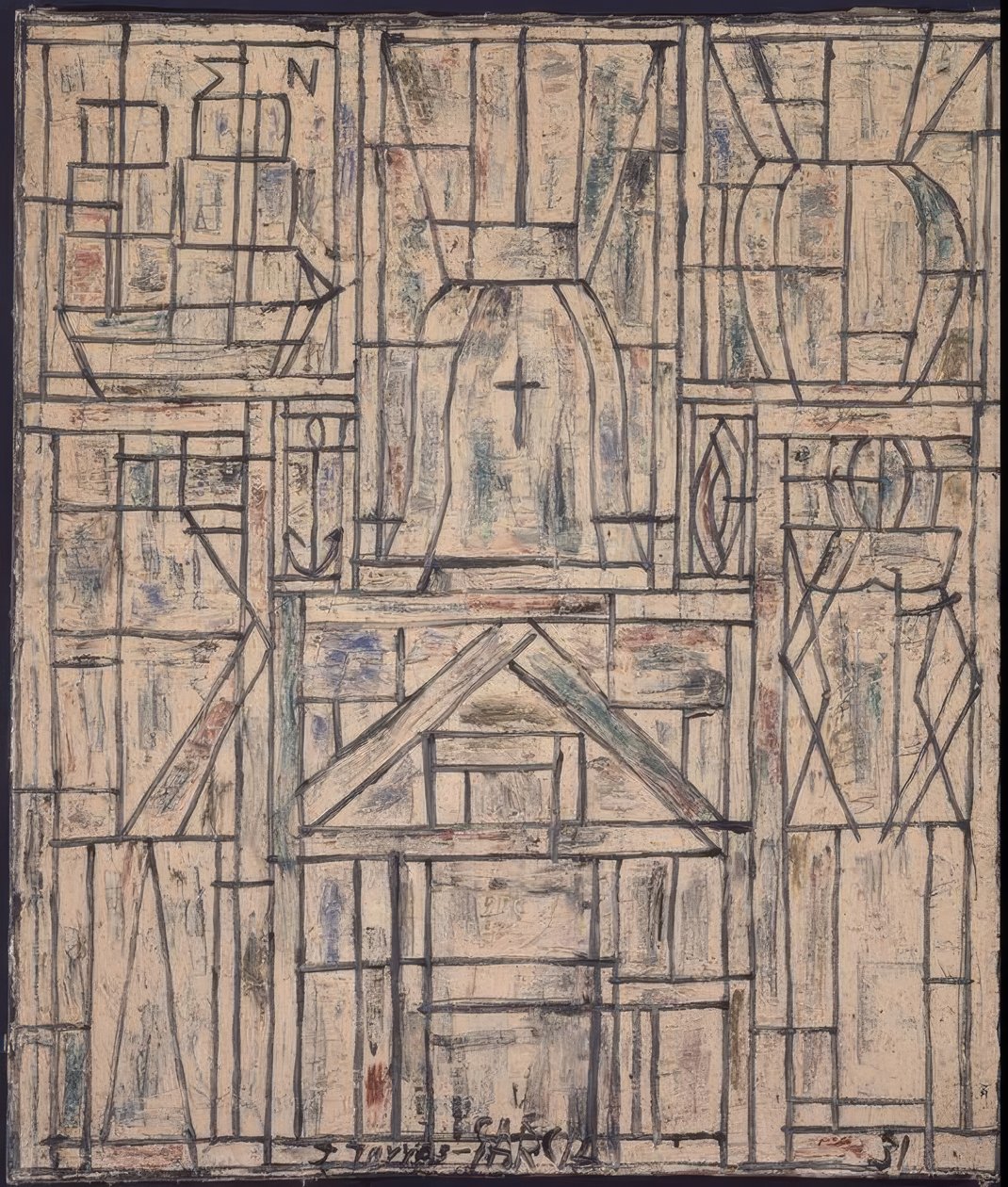 Constructivo door Joaquín Torres García