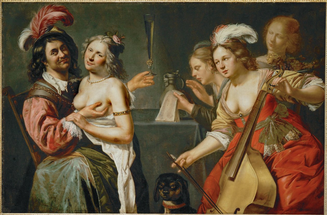 De verloren zoon (schilderij op doek) door Johan Baeck