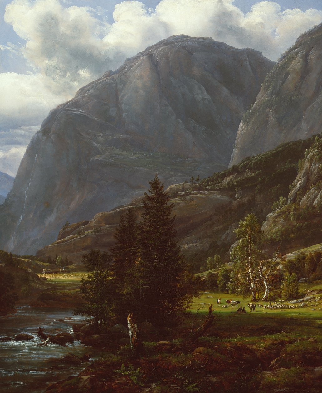 Fortun Valley door Johan Christian Dahl