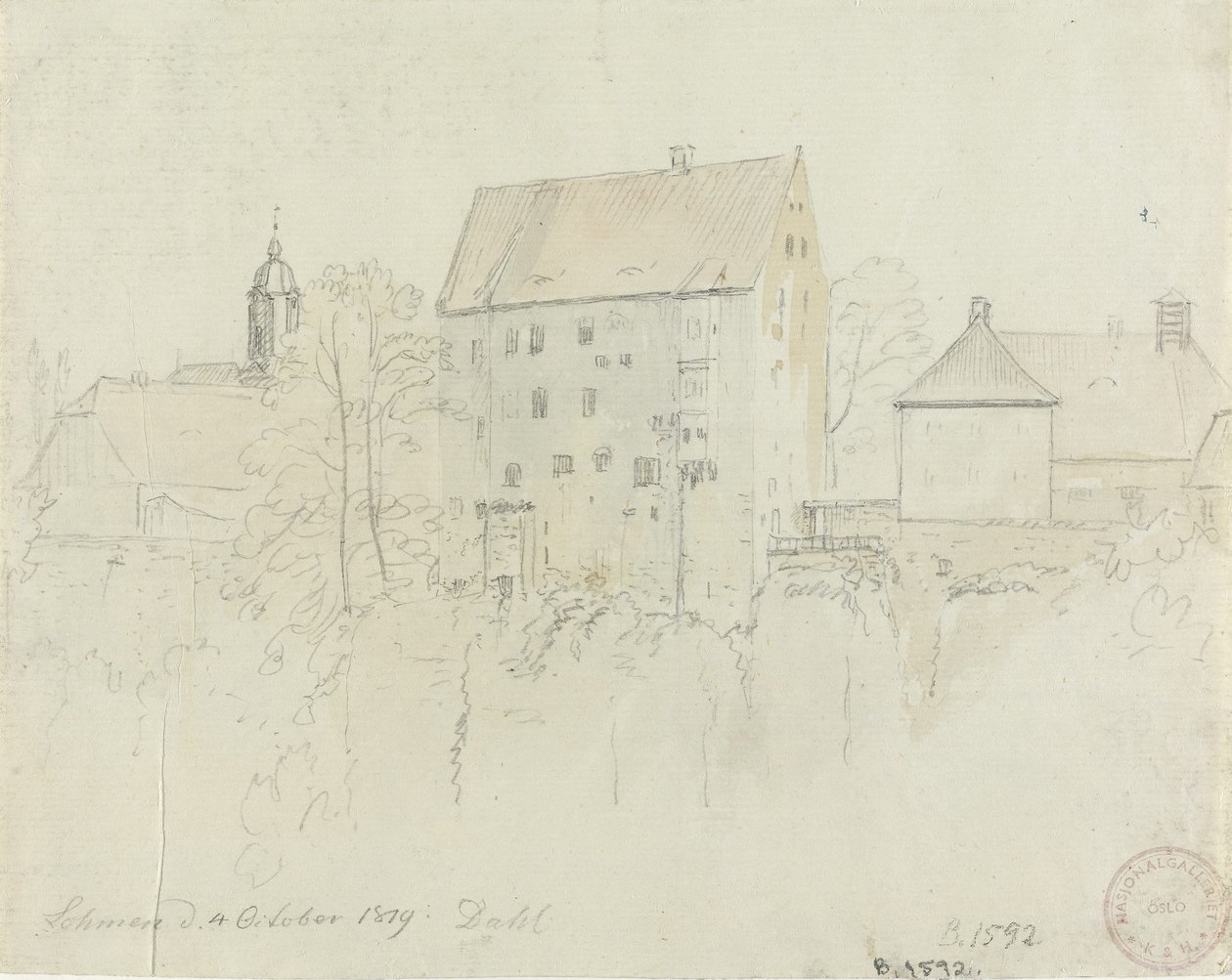 Uit Lohmen door Johan Christian Dahl