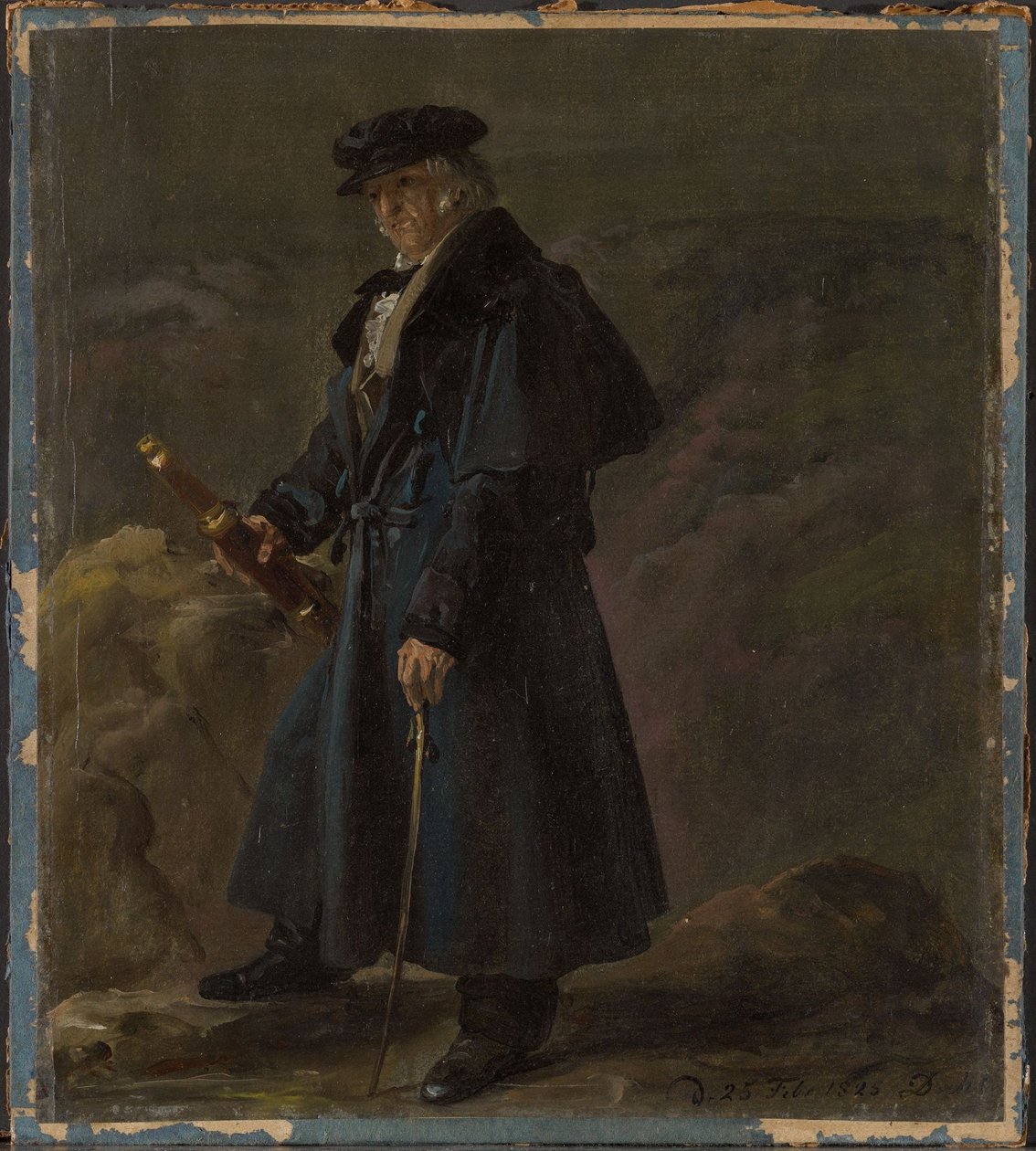 De Poolse generaal Karol Kniacziewicz door Johan Christian Dahl