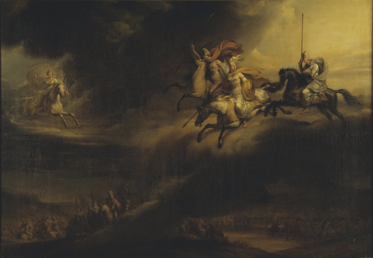 De rit van de Walkuren door Johan Gustaf Sandberg
