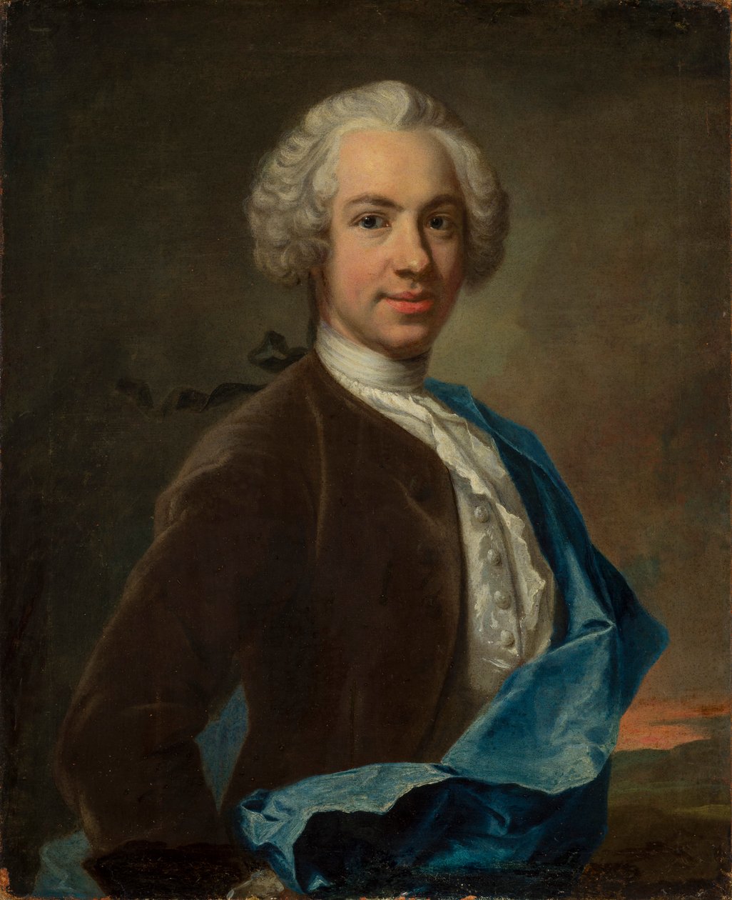 Secretaris van de Raad Carl Fredrik Eckleff door Johan Henrik Scheffel