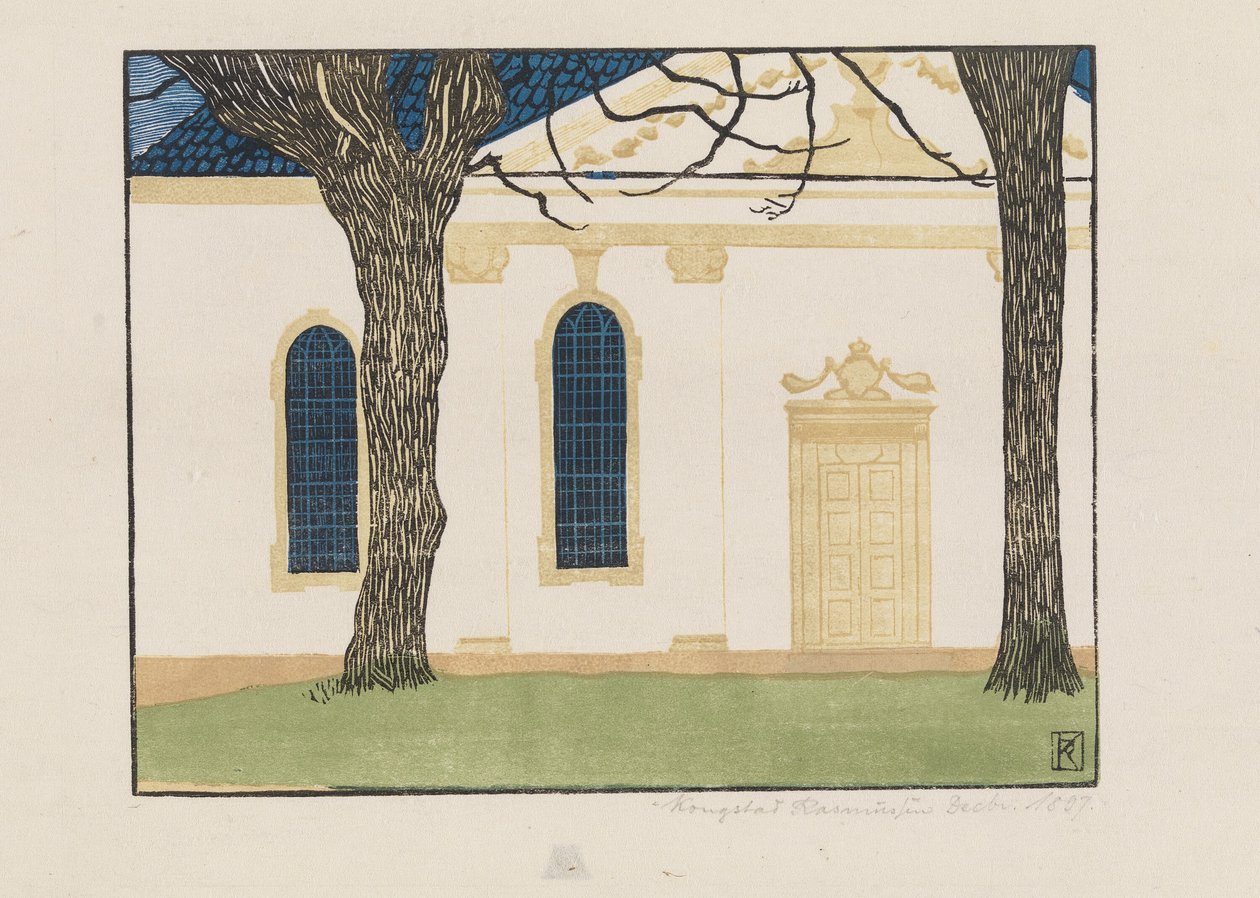 Fredensborg slotkerk door Johan Kristian Kongstad