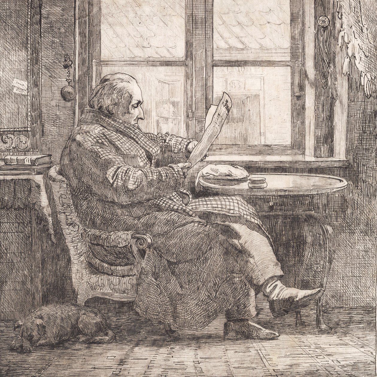 Raadsheer Emanuel Bonnevie door Johan Thomas Lundbye