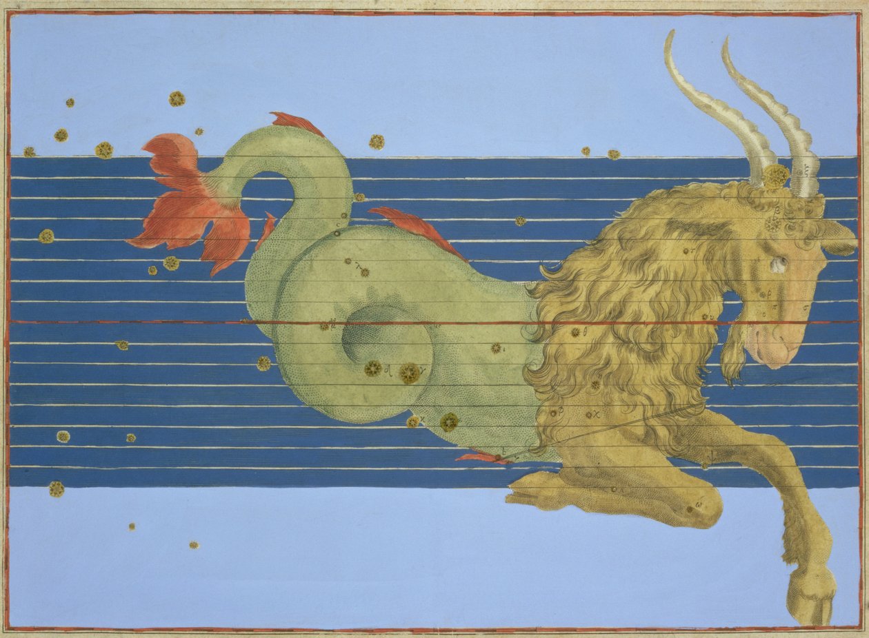 Constellatie van Steenbok, uit 