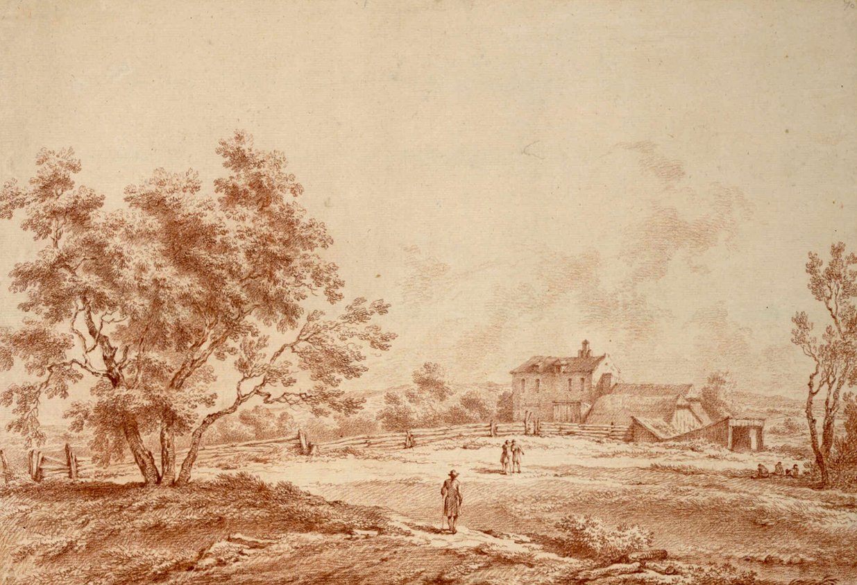 Pratereingang door Johann Christian Brand