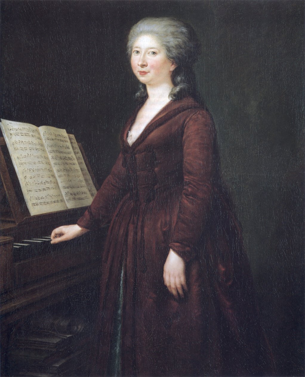 Elisabeth Mara door Johann Christoph Frisch