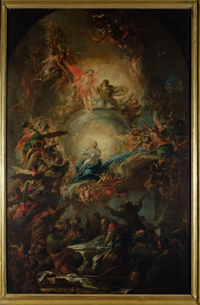 De Hemelvaart, ca. 1695 door Johann Christoph Lischka
