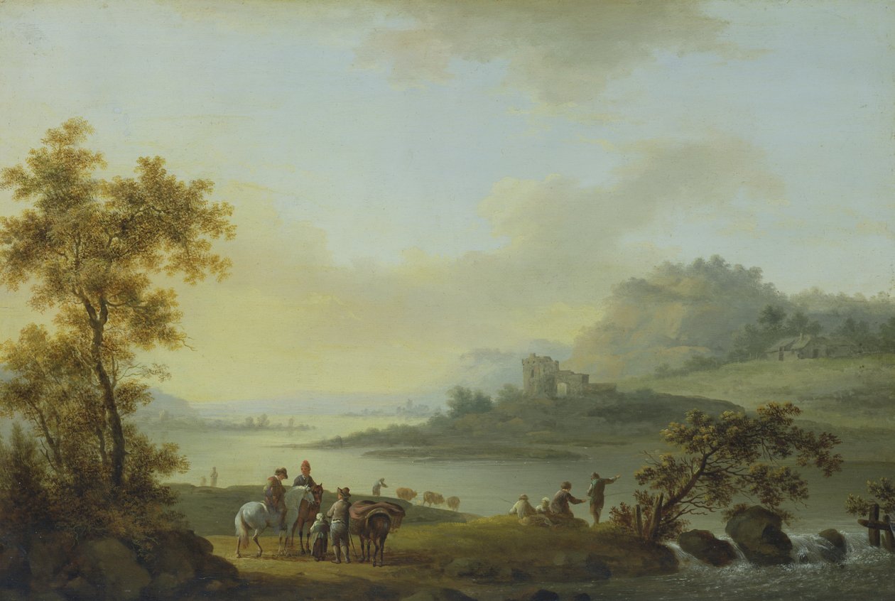 Ochtend, 1773 door Johann Jacob Tischbein