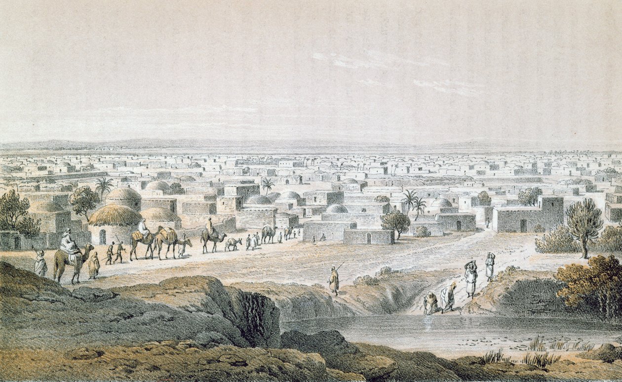 Kano, Nigeria, in 1851, uit 