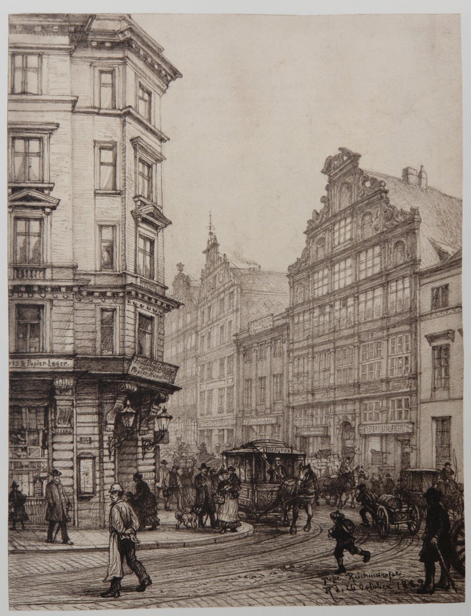große-Reichsstraße-49 door Johann Theobald Riefesell