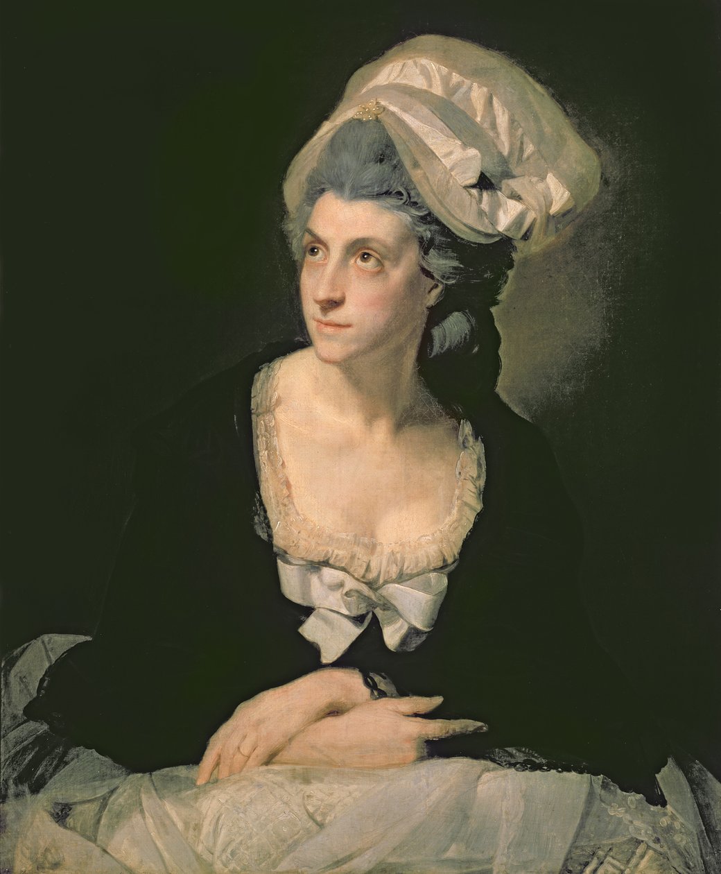 Portret van Mary Thomas, de vrouw van de kunstenaar, 18e eeuw door Johan Joseph Zoffany