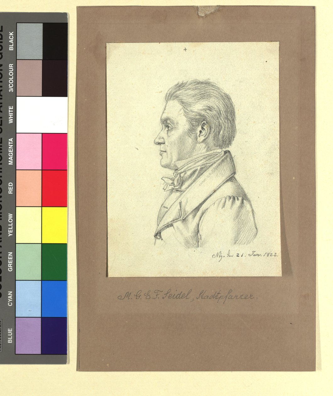 Gotthold Emanuel Friedrich Seidel (1774-1838), predikant in Neurenberg door Johann Adam Klein