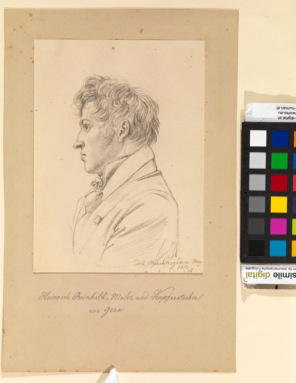 Heinrich Reinhold (1788-1825), schilder door Johann Adam Klein