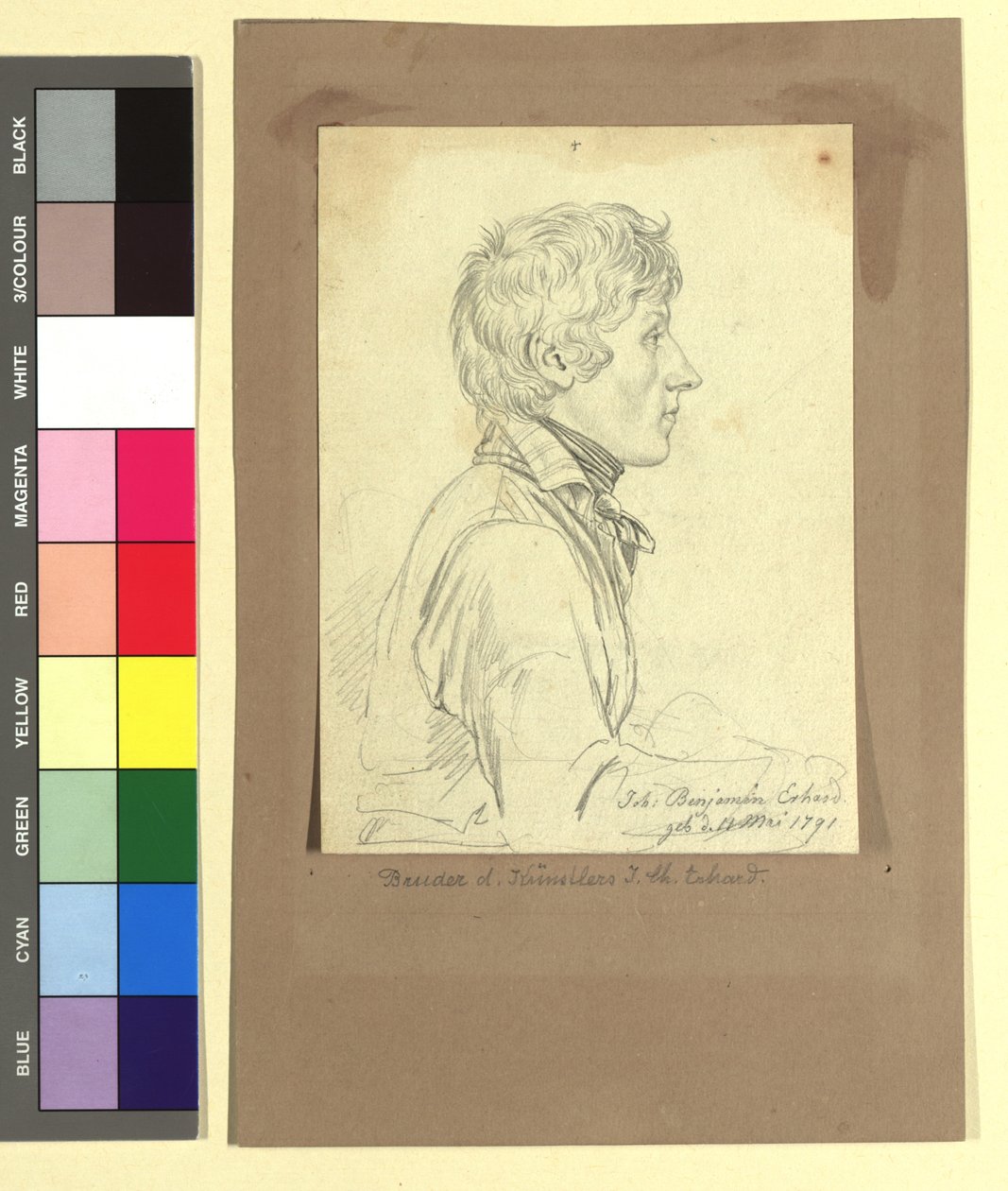 Johann Benjamin Erhard (geb. 1791) door Johann Adam Klein