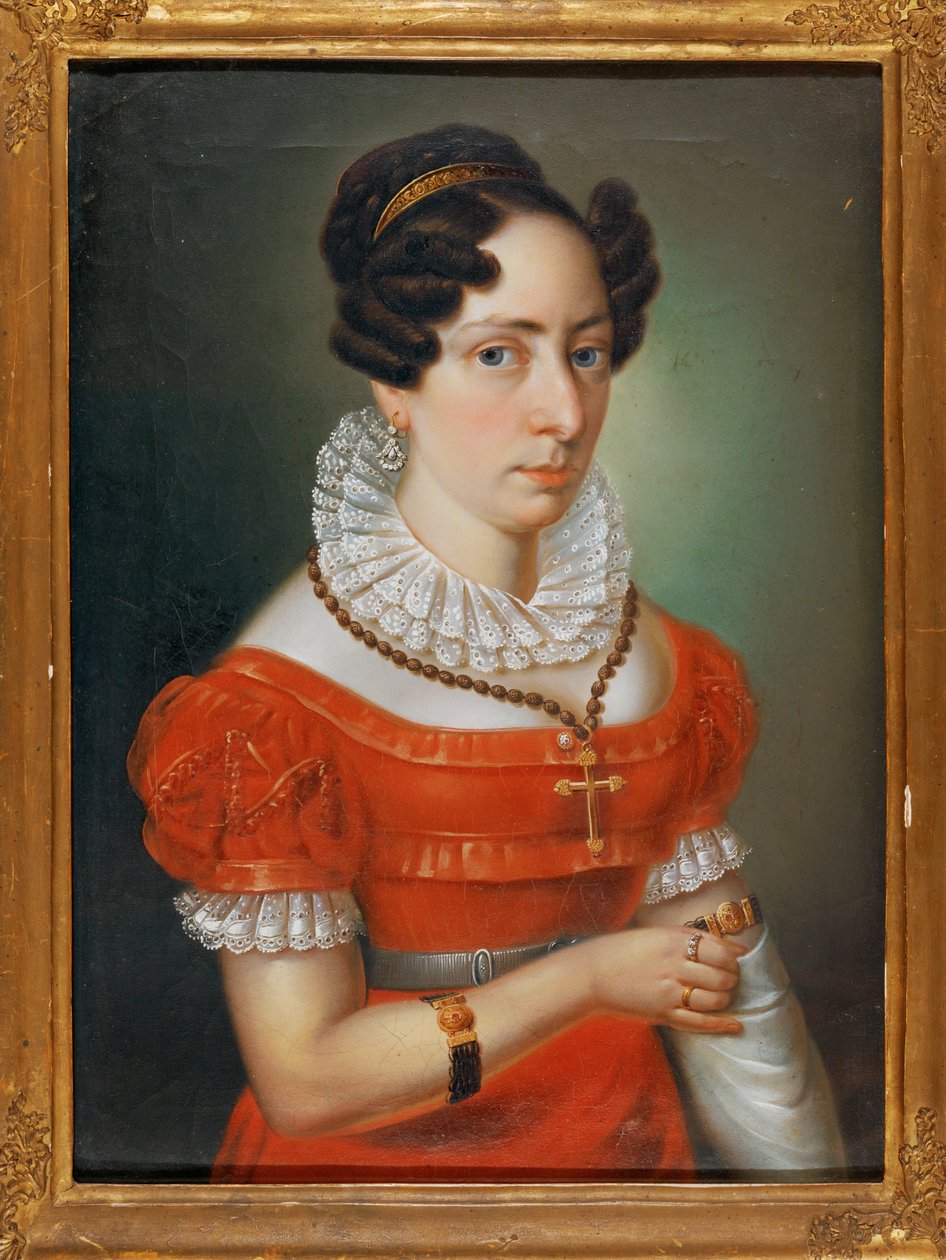 Barbara Morwitzer, geboren 1800 door Johann Andreas Gebhard