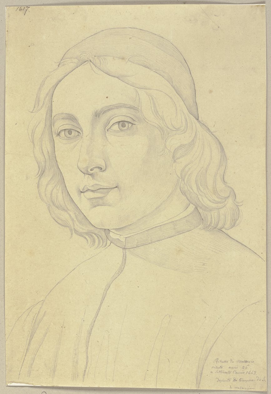 Uit: Verzameling van omtrekken en doortekeningen, deel 5, blad 47 door Johann Anton Ramboux