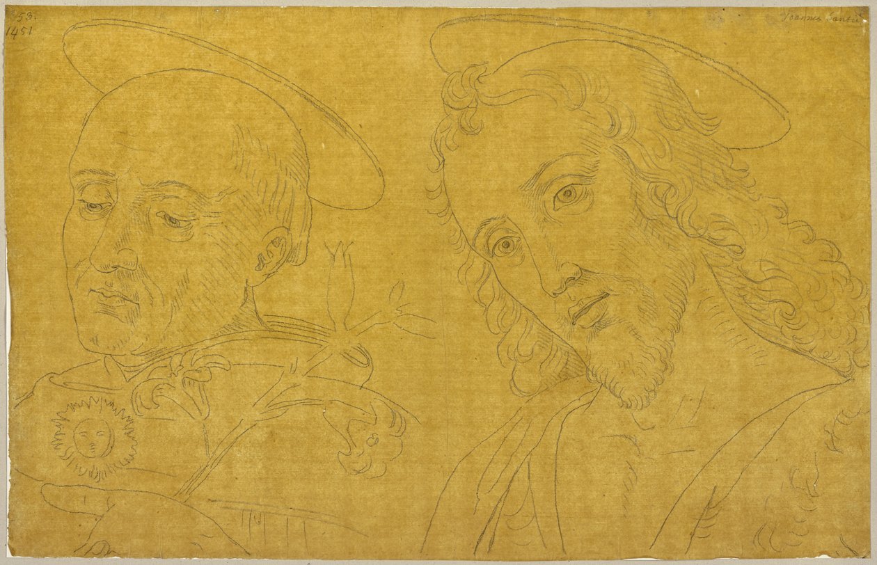 Uit: Verzameling van omtrekken en overtrekken, deel 7, blad 73 door Johann Anton Ramboux
