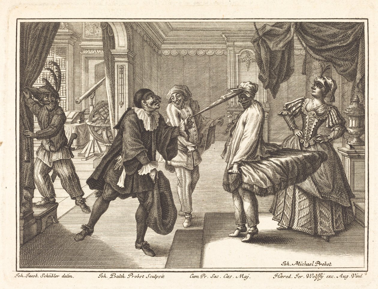 Harlekijn bij Dr. Polovard