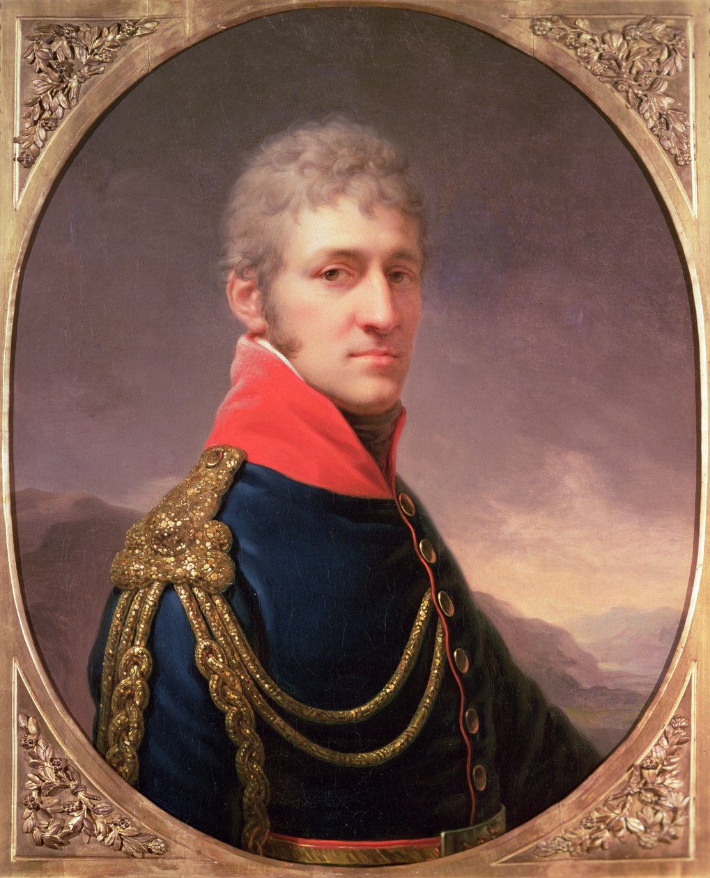 Lord Joseph Anton Leeb (1769-1837), burgemeester van Wenen vanaf 1834 door Johann Baptist Edler von Lampi