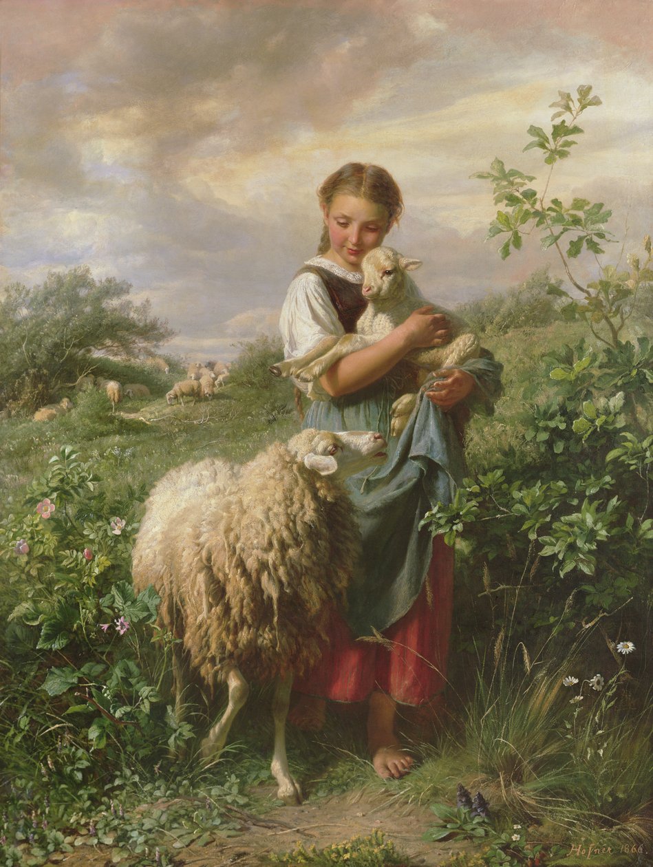 Onbekend beeld door Johann Baptist Hofner
