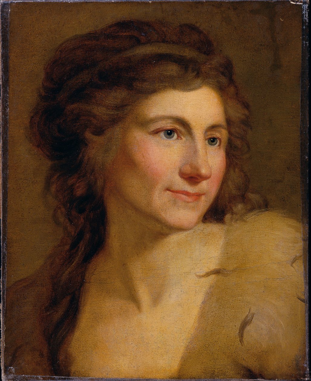 Vrouwenportret door Johann Baptist Lampi d. Ä.